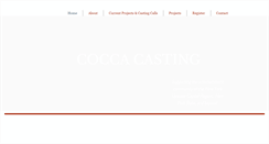 Desktop Screenshot of coccacasting.com